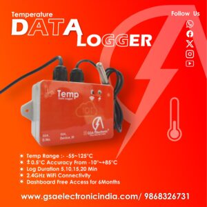 Temperature Data Logger Real-time Monitoring